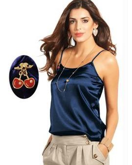 blusa de cetim 2013