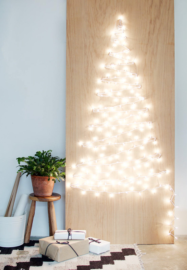 Como fazer árvore de Natal com pisca pisca Como fazer árvore de Natal com pisca pisca