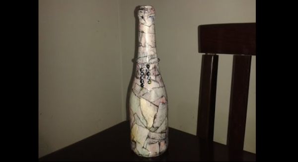 garrafa decorada 