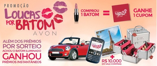 Avon - Promoção Loucas por Batom