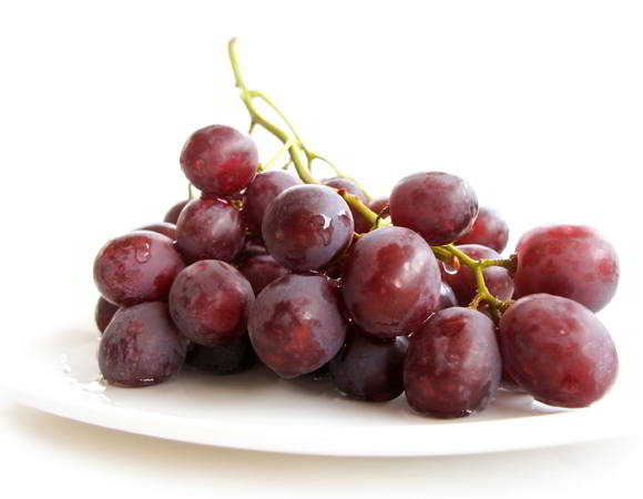 uvas para pele