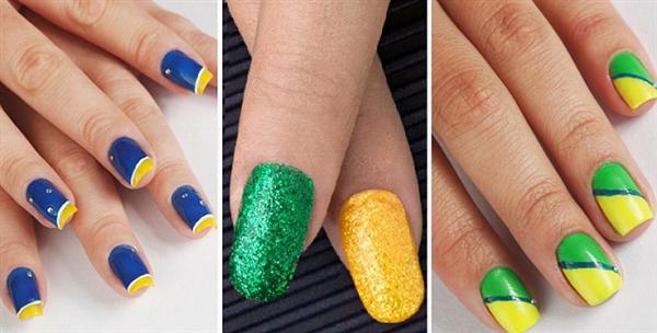 unhas decoradas copa 2014