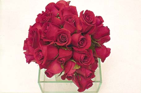 arranjo de rosa