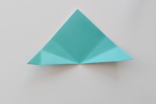modelo flor de papel