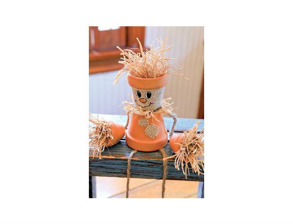 Foto: Diy Terracota Scarecrow