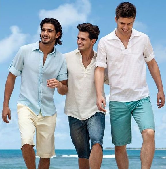 roupa para festa na praia masculina