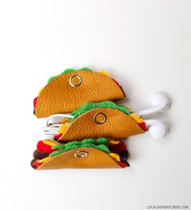 Artesanato para Guardar Fone de Ouvido