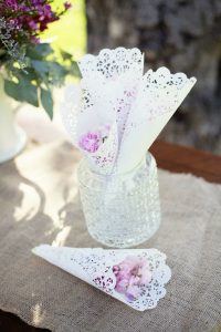 artesanato com guardanapo de papel