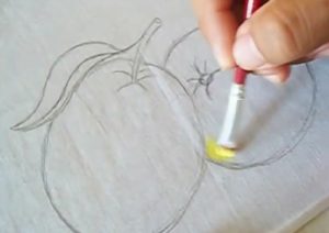 pintura no tecido tutorial