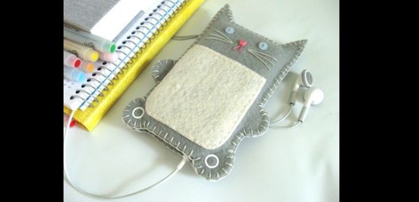 case de celular gato