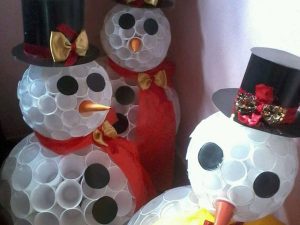 boneco de neve cartola