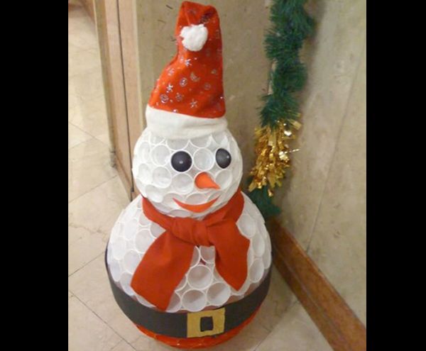 boneco de neve tutorial 