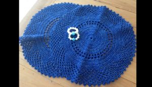 croche azul