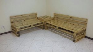 sofá de palete original