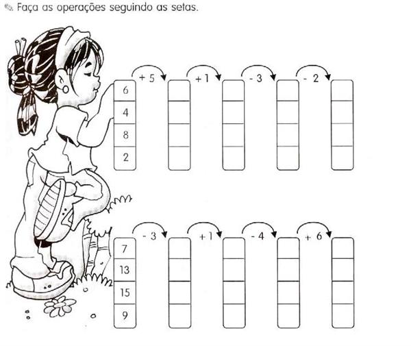 atividades de matematica 2 ano adição e subtração