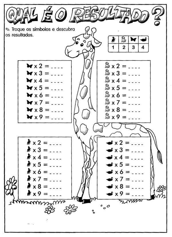 atividades de matematica 2 ano subtração
