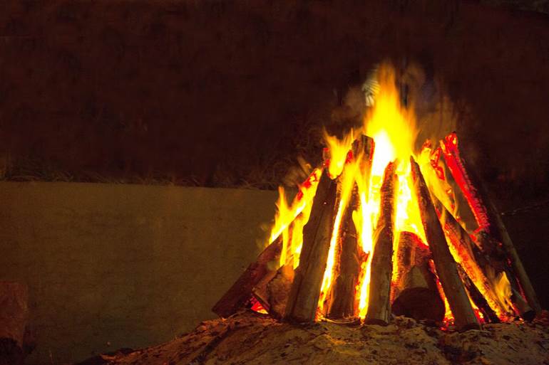 Fogueira de festa junina